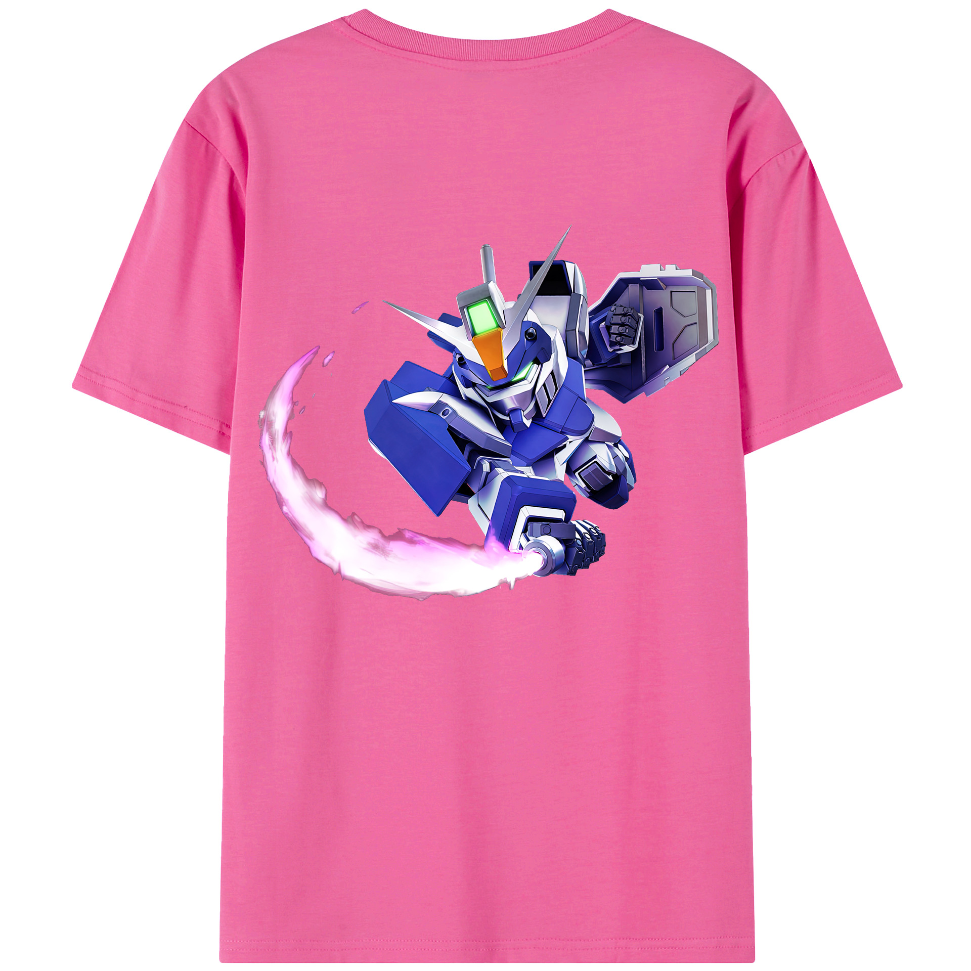 （画像用） 機動戦士ガンダム Mobile Suit Gundam レディース半袖Tシャツ(バックプリント)